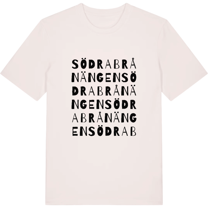 Södra Brånängen ordlek t-shirt – t-shirt från PinShirt