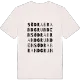Södra Brandgrunden ordlek t-shirt