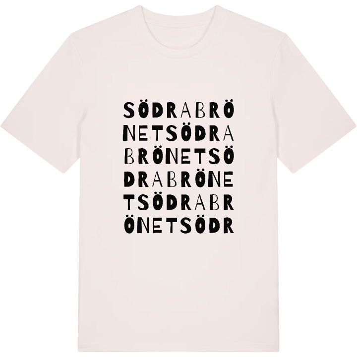 Södra Brönet ordlek t-shirt – t-shirt från PinShirt