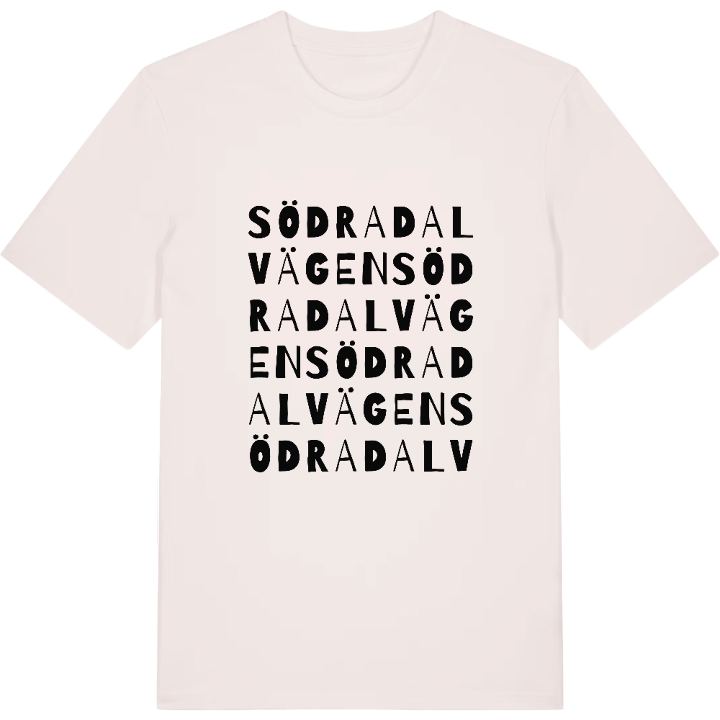 Södra Dalvägen ordlek t-shirt – t-shirt från PinShirt