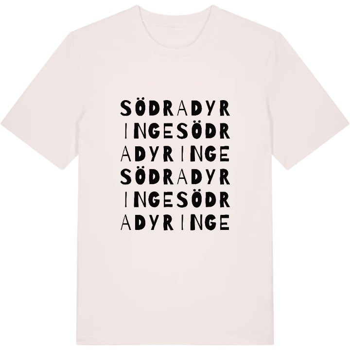 Södra Dyringe ordlek t-shirt – t-shirt från PinShirt