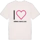 Jag älskar Södra Enkullen t-shirt stort tryck