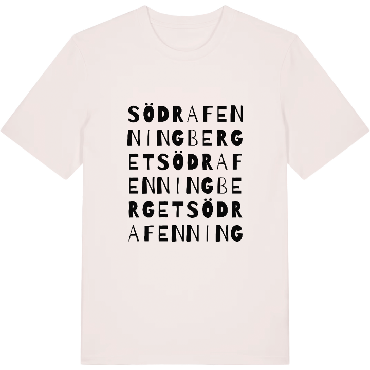 Södra Fenningberget ordlek t-shirt – t-shirt från PinShirt