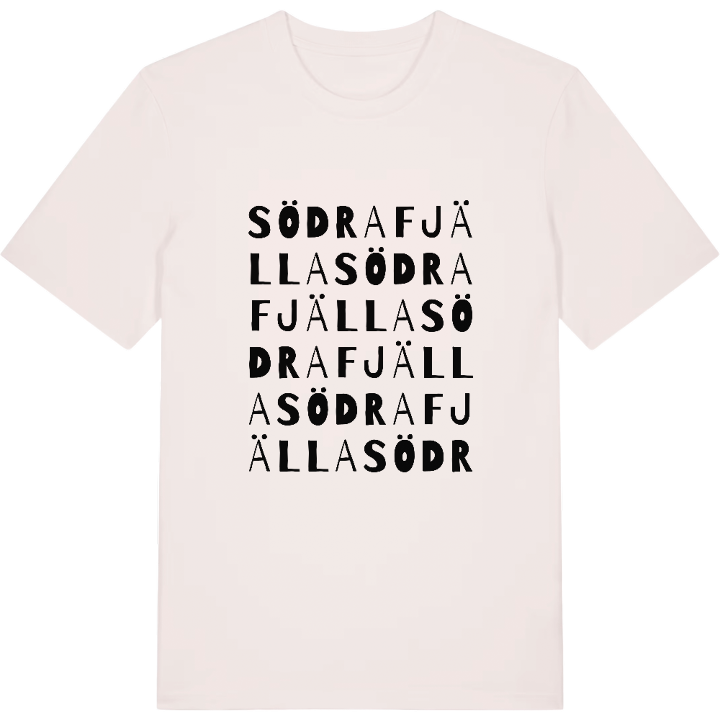 Södra Fjälla ordlek t-shirt – t-shirt från PinShirt