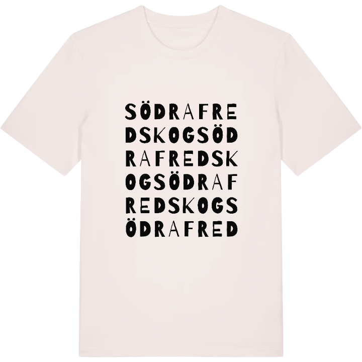 Södra Fredskog ordlek t-shirt – t-shirt från PinShirt
