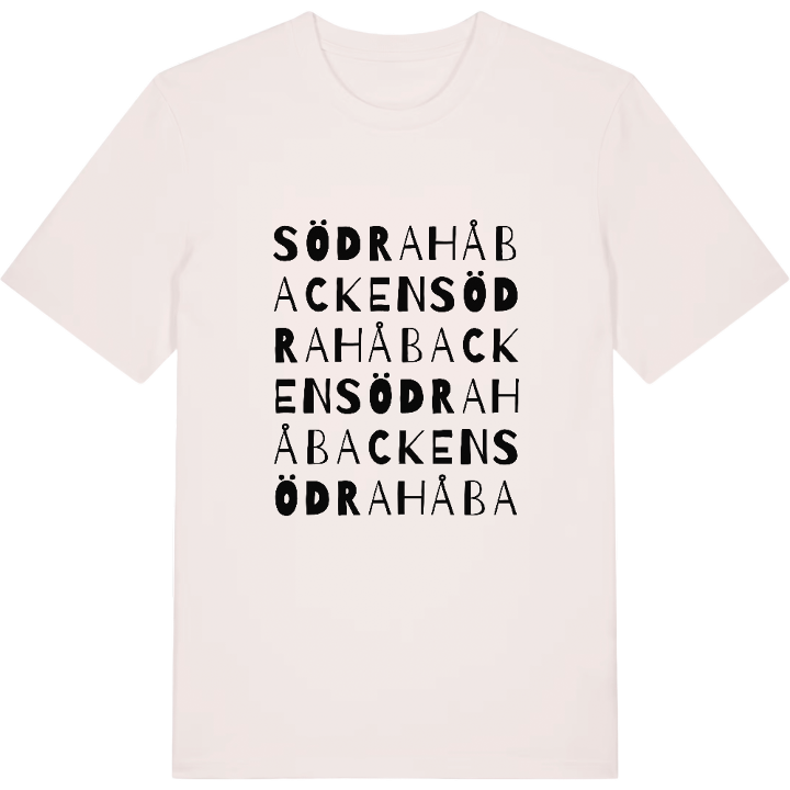 Södra Håbacken ordlek t-shirt – t-shirt från PinShirt