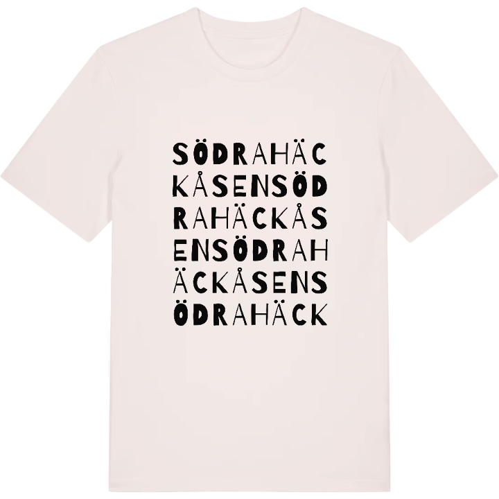 Södra Häckåsen ordlek t-shirt – t-shirt från PinShirt