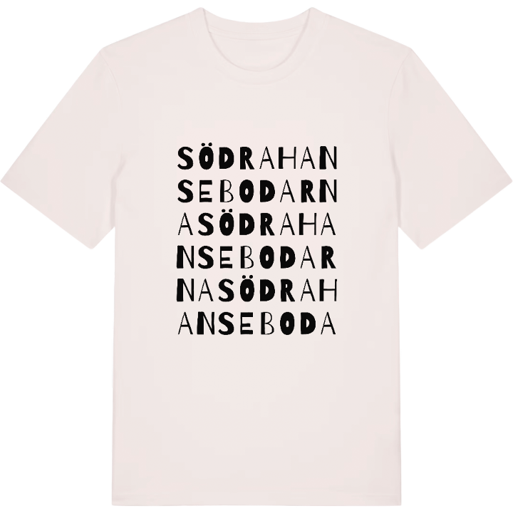 Södra Hansebodarna ordlek t-shirt – t-shirt från PinShirt