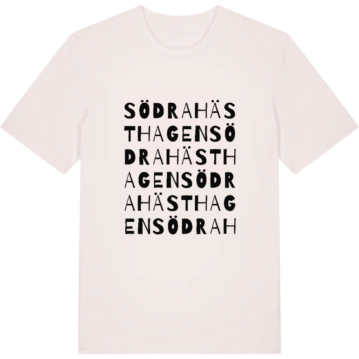 Södra Hästhagen ordlek t-shirt – t-shirt från PinShirt