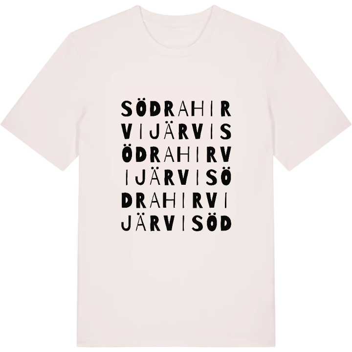 Södra Hirvijärvi ordlek t-shirt – t-shirt från PinShirt