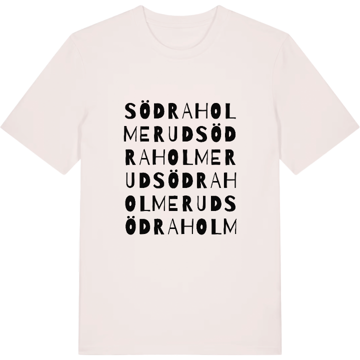 Södra Holmerud ordlek t-shirt – t-shirt från PinShirt