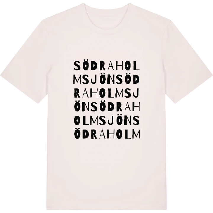 Södra Holmsjön ordlek t-shirt – t-shirt från PinShirt