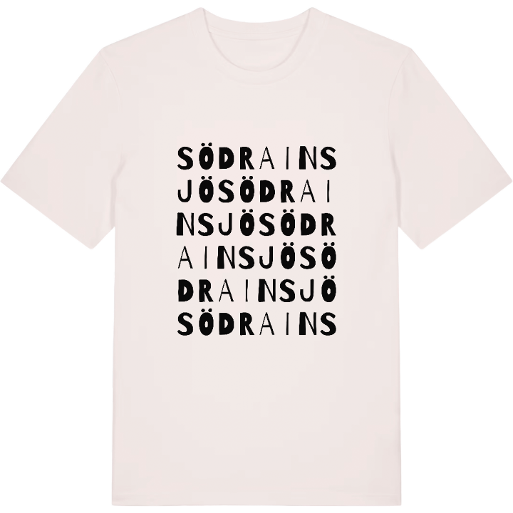 Södra Insjö ordlek t-shirt – t-shirt från PinShirt