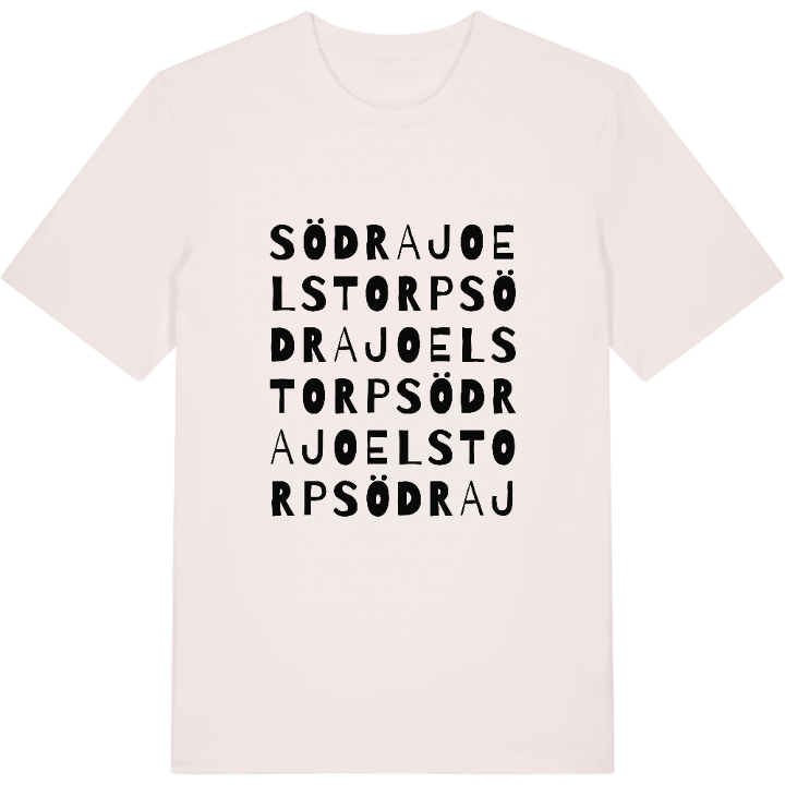 Södra Joelstorp ordlek t-shirt – t-shirt från PinShirt