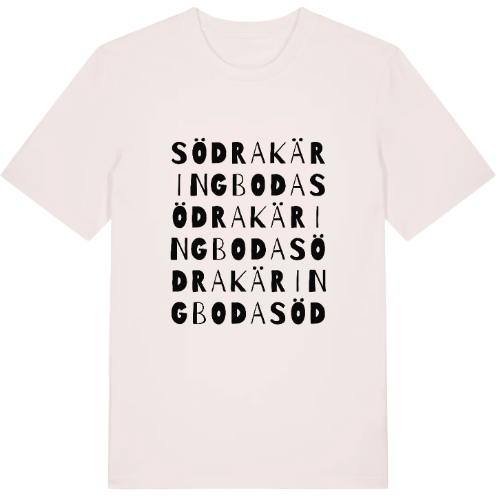 Södra Käringboda ordlek t-shirt – t-shirt från PinShirt