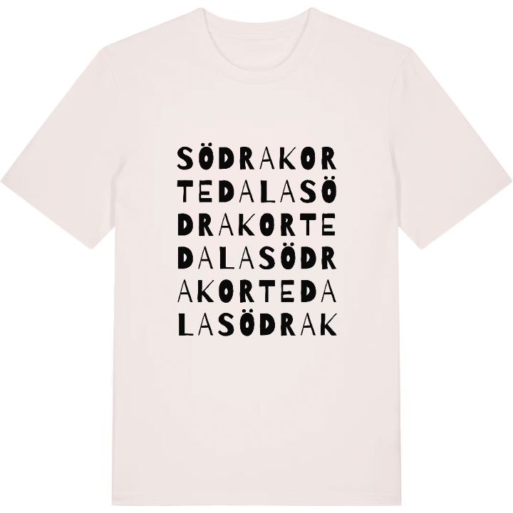 Södra Kortedala ordlek t-shirt – t-shirt från PinShirt