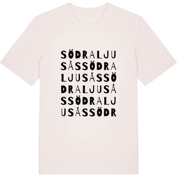 Södra Ljusås ordlek t-shirt – t-shirt från PinShirt