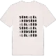 Södra Lökaröd ordlek t-shirt