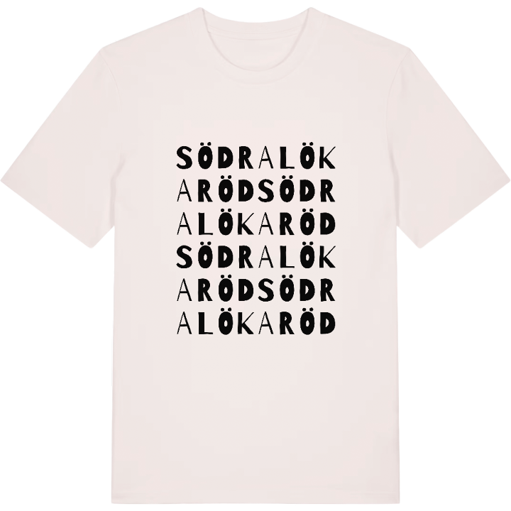 Södra Lökaröd ordlek t-shirt – t-shirt från PinShirt