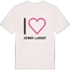 Jag älskar Södra Lugnet t-shirt stort tryck