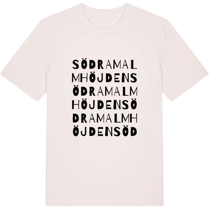 Södra Malmhöjden ordlek t-shirt – t-shirt från PinShirt