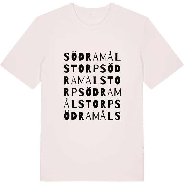 Södra Målstorp ordlek t-shirt – t-shirt från PinShirt