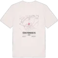 Södra Mannaberg karta t-shirt
