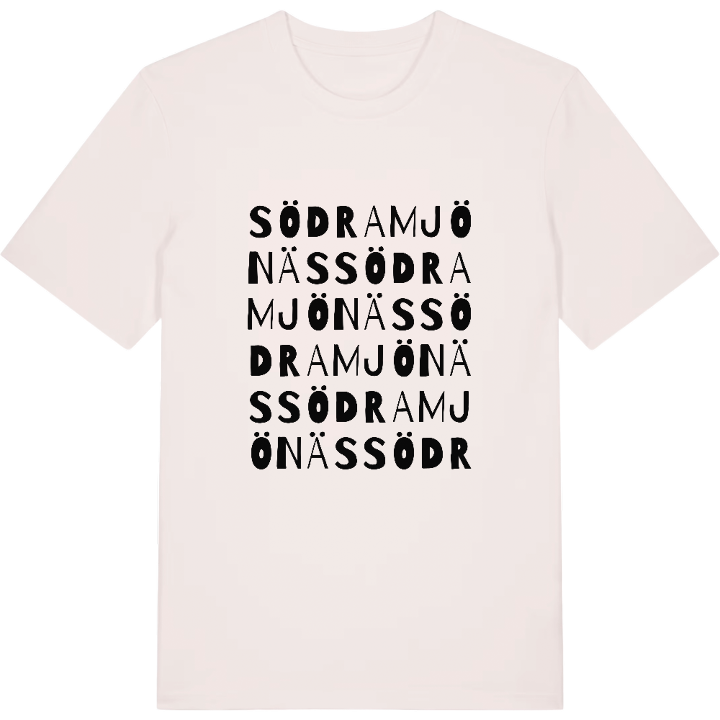Södra Mjönäs ordlek t-shirt – t-shirt från PinShirt