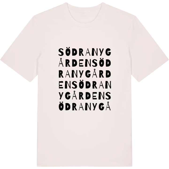 Södra Nygården ordlek t-shirt – t-shirt från PinShirt