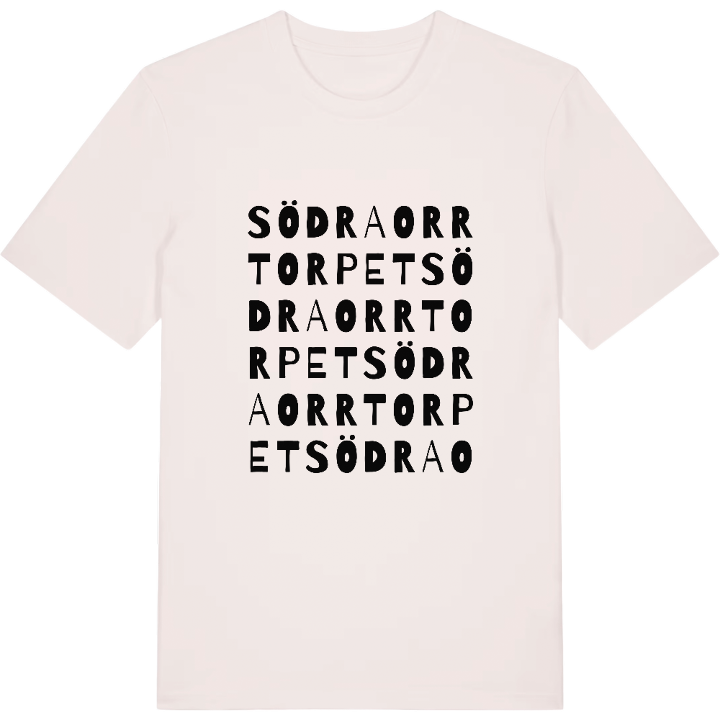 Södra Orrtorpet ordlek t-shirt – t-shirt från PinShirt