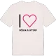 Jag älskar Södra Rävtorp t-shirt stort tryck