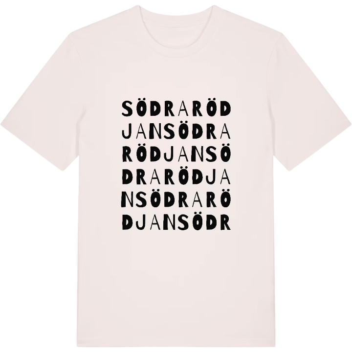Södra Rödjan ordlek t-shirt – t-shirt från PinShirt