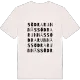 Södra Runnäs ordlek t-shirt
