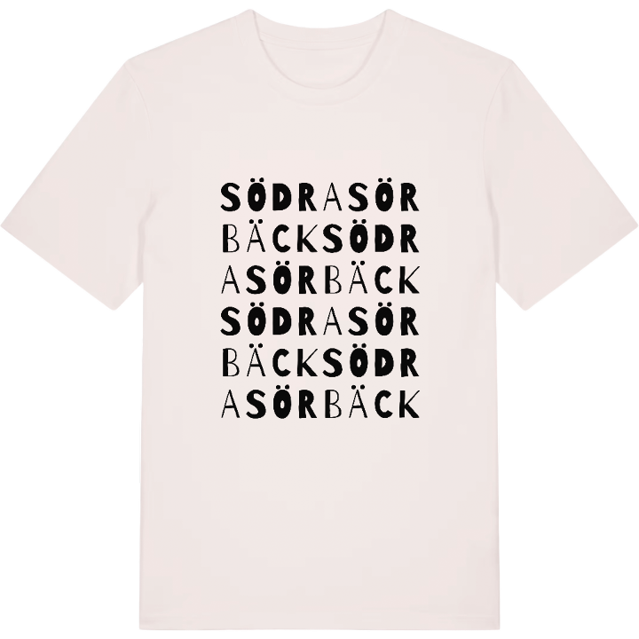Södra Sörbäck ordlek t-shirt – t-shirt från PinShirt