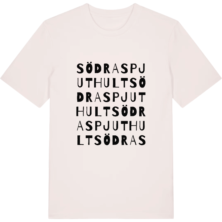 Södra Spjuthult ordlek t-shirt – t-shirt från PinShirt