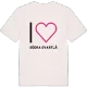 Jag älskar Södra Svartlå t-shirt stort tryck