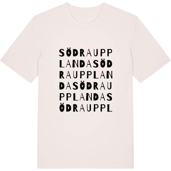 Södra Upplanda ordlek t-shirt – t-shirt från PinShirt