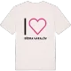 Jag älskar Södra Varalöv t-shirt stort tryck