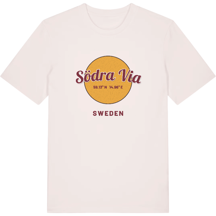 Södra Via cirkel t-shirt – t-shirt från PinShirt
