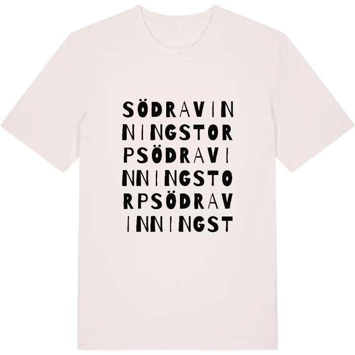 Södra Vinningstorp ordlek t-shirt – t-shirt från PinShirt