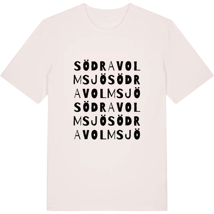 Södra Volmsjö ordlek t-shirt – t-shirt från PinShirt