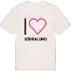 Jag älskar Södralund t-shirt stort tryck