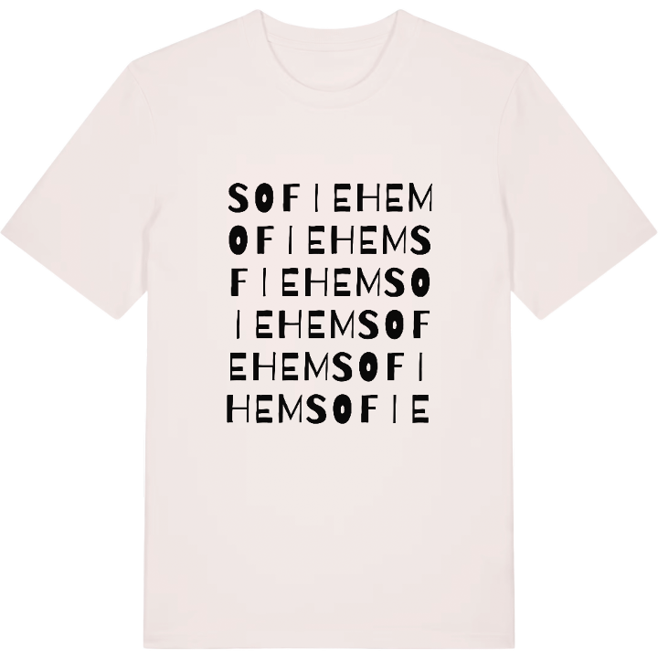 Sofiehem ordlek t-shirt – t-shirt från PinShirt