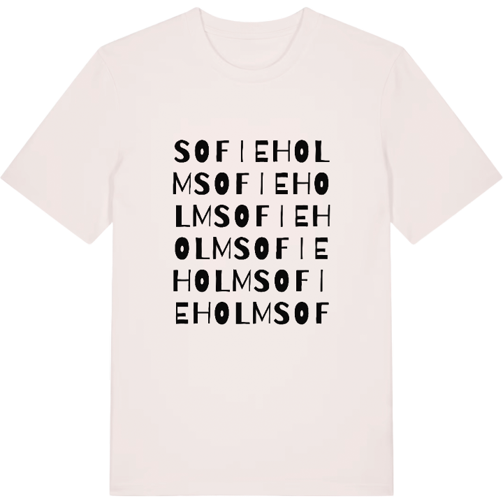 Sofieholm ordlek t-shirt – t-shirt från PinShirt