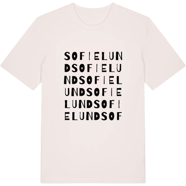 Sofielund ordlek t-shirt – t-shirt från PinShirt
