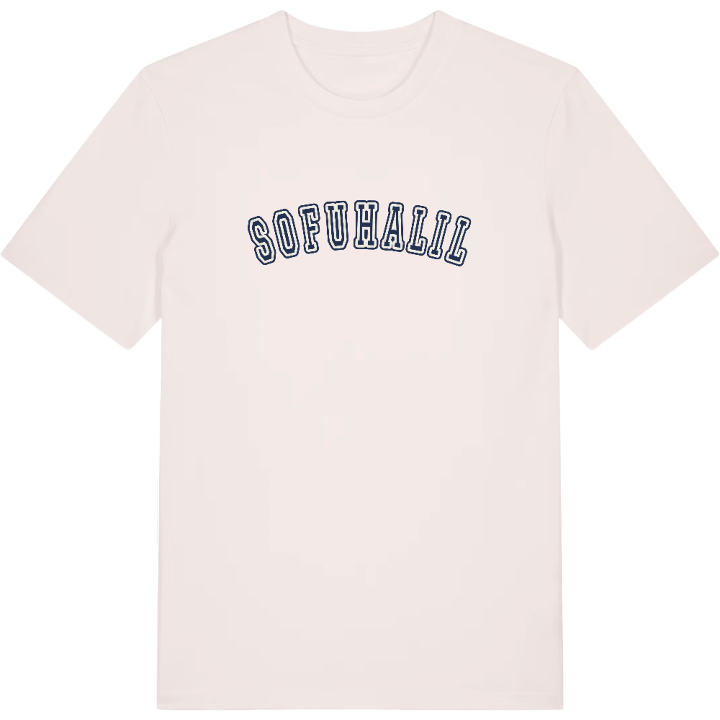 Sofuhalil college t-shirt – t-shirt från PinShirt