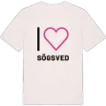 Jag älskar Sögsved t-shirt stort tryck
