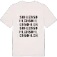 Sohlen ordlek t-shirt