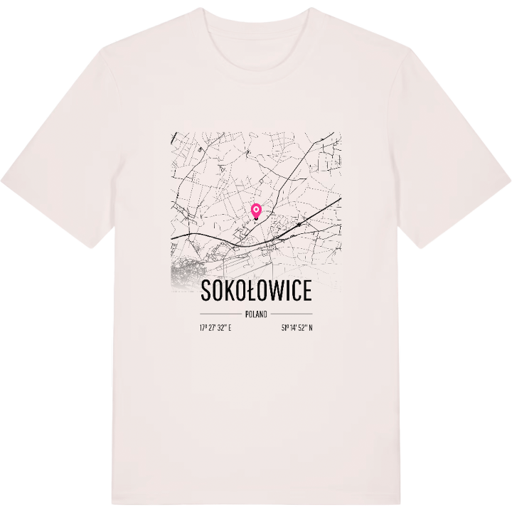 Sokołowice karta t-shirt – t-shirt från PinShirt