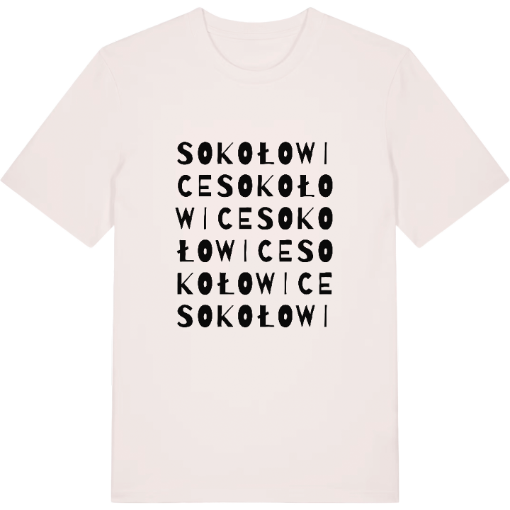 Sokołowice ordlek t-shirt – t-shirt från PinShirt